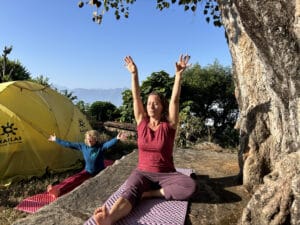 yogavandring i Nepal med Inka Gurung