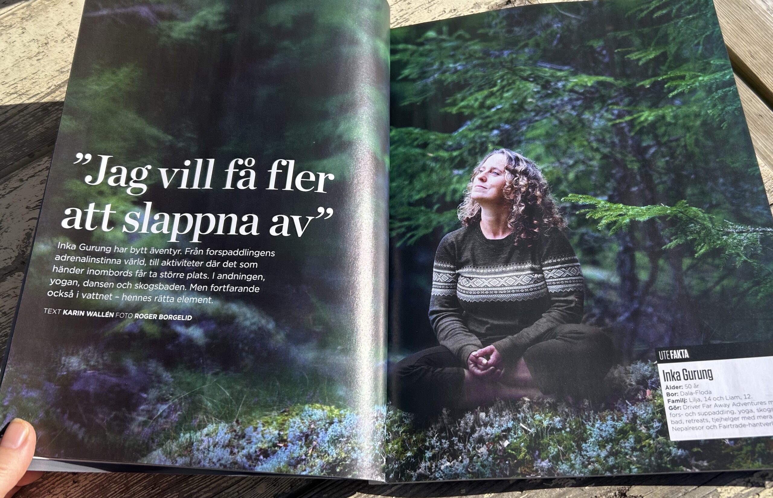 Inka skogsbadar i Utemagasinet nr 3, 2026